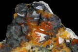 Quartz Cluster with Iron/Manganese Oxide - Diamond Hill, SC #90973-1